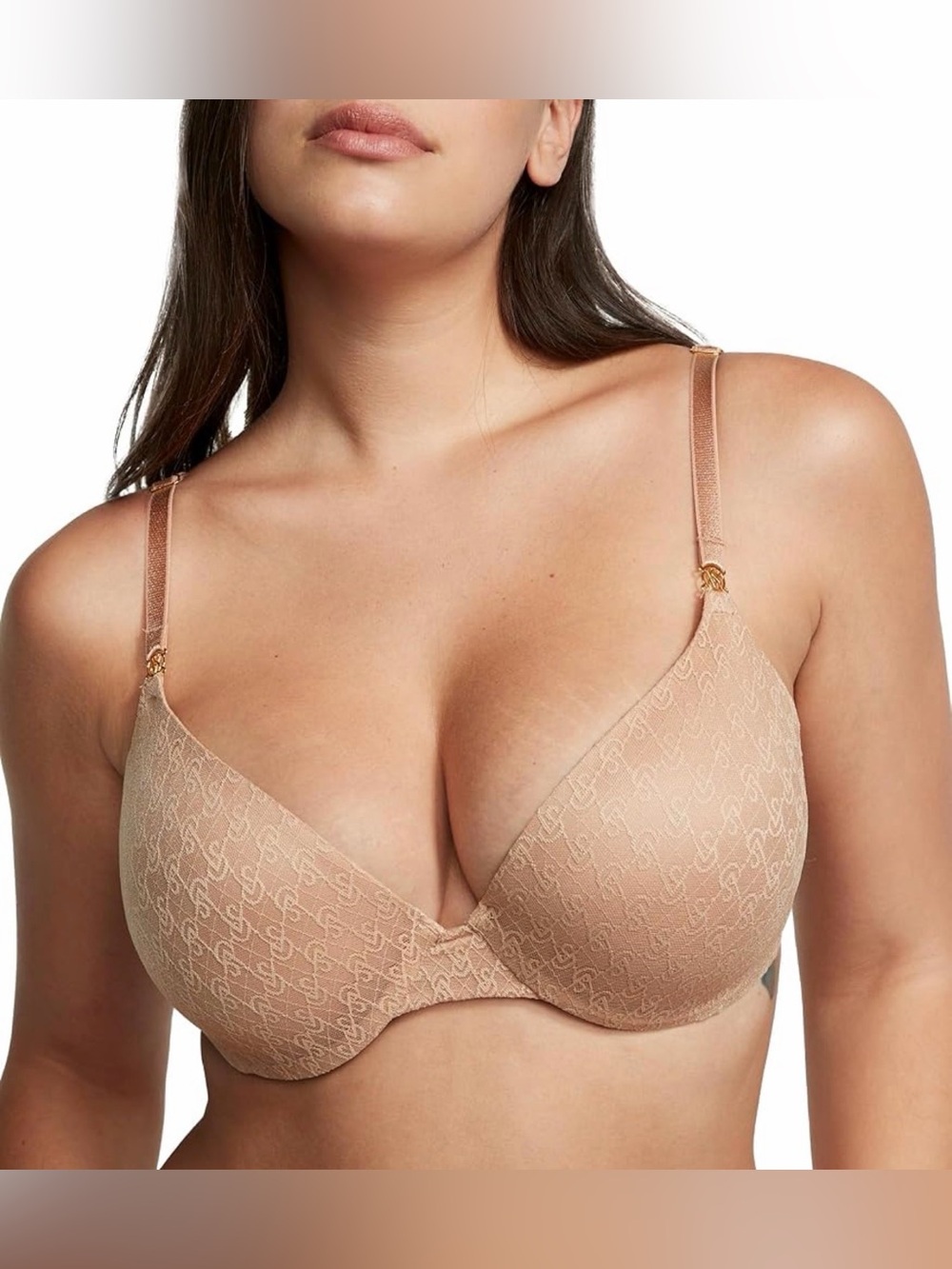 Victoria's Secret Icon Very Sexy Demi Bra - Praline. Size 36D